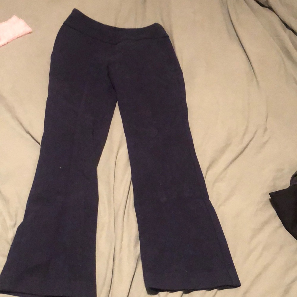 Columnist boot cut stretchy waist pants